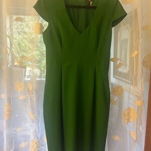 H&M Classic Green Midi Dress